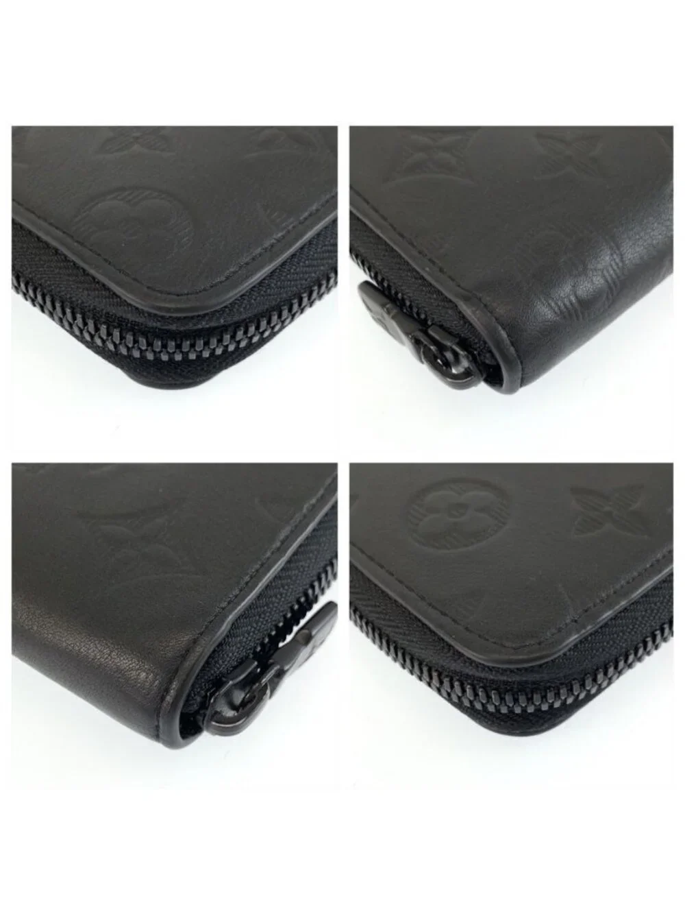 Louis Vuitton Monogram Shadow Zippy Wallet Vertical